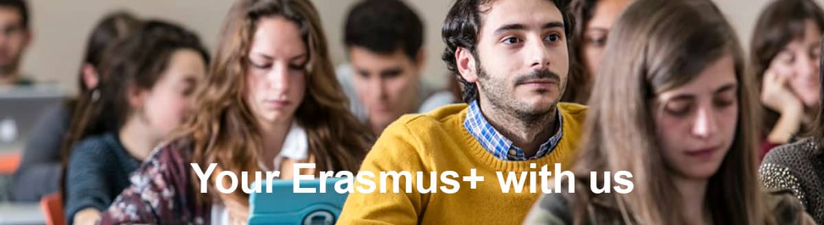 Your Erasmus+ with us