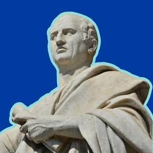 Escultura clásica de Cicerón