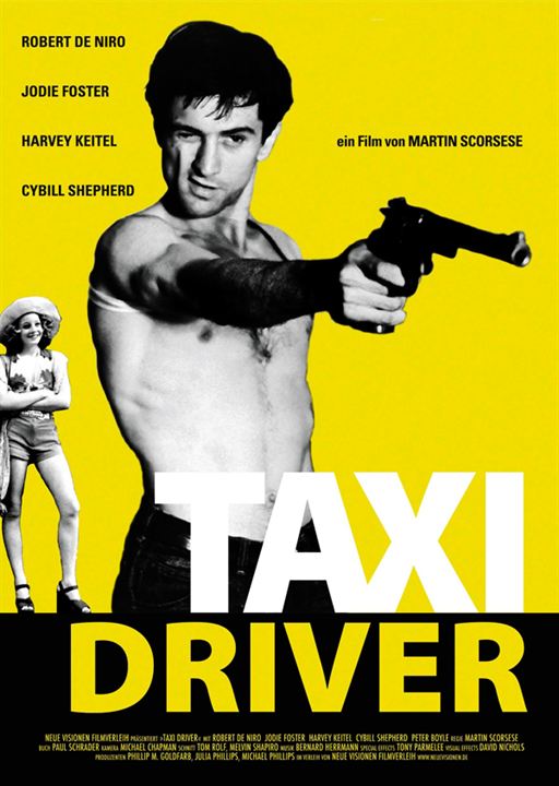 Cartel de Taxi Driver