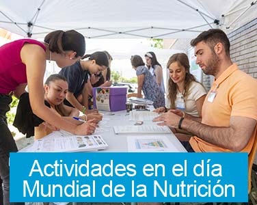 Actividades en el día Mundial de la Nutrición
