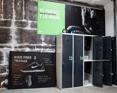 NIKE - Installation Training Club Madrid Hub