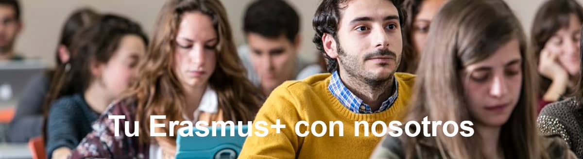 Tu erasmus+ con nosotros