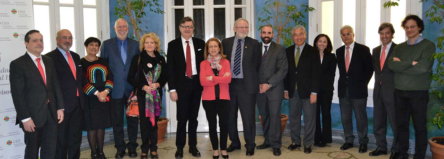 Projectar el futur: International Advisory Board. Un grup interdisciplinari de personalitats assessora la projecció internacional de la CEU UCH